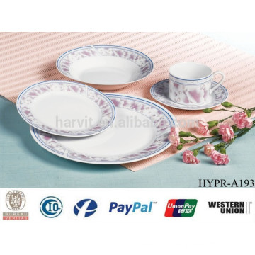 20pcs cerâmica Dinnerware microondas seguro conjunto de jantar